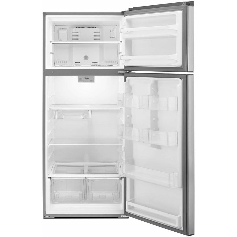 Whirlpool 28-inch, 17.64 cu. ft. Top Freezer Refrigerator WRT518SZFM IMAGE 2