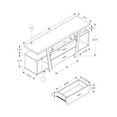 Monarch TV Stand with Cable Management I 2721 IMAGE 5