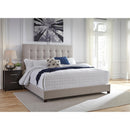 Signature Design by Ashley Dolante Queen Upholstered Panel Bed B130-581 IMAGE 3