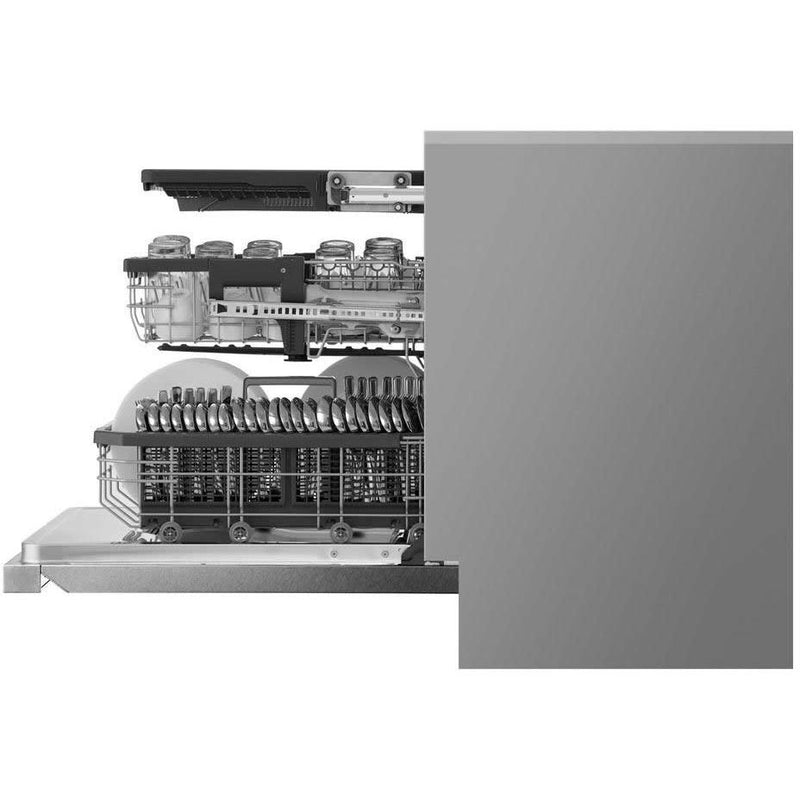 LG SIGNATURE 24-inch Built-In Dishwasher with QuadWash™ LUDP8997SN IMAGE 11