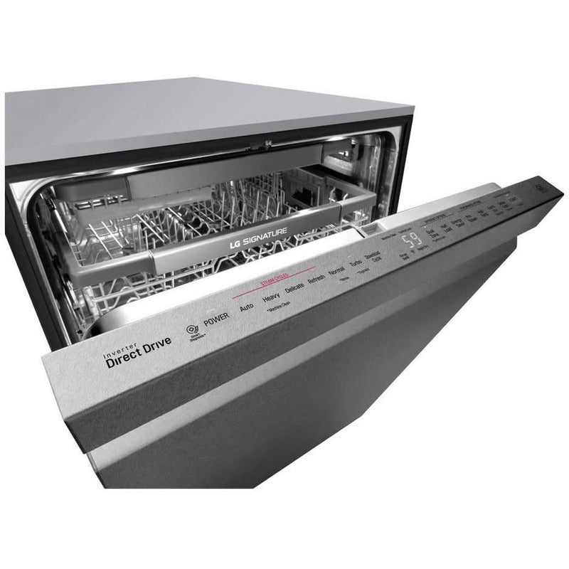 LG SIGNATURE 24-inch Built-In Dishwasher with QuadWash™ LUDP8997SN IMAGE 4