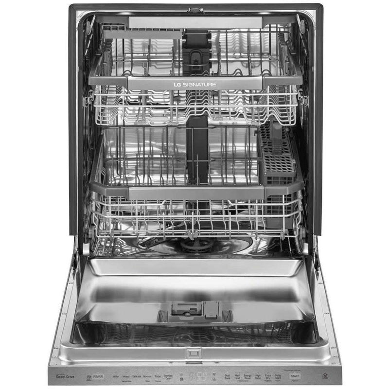 LG SIGNATURE 24-inch Built-In Dishwasher with QuadWash™ LUDP8997SN IMAGE 7