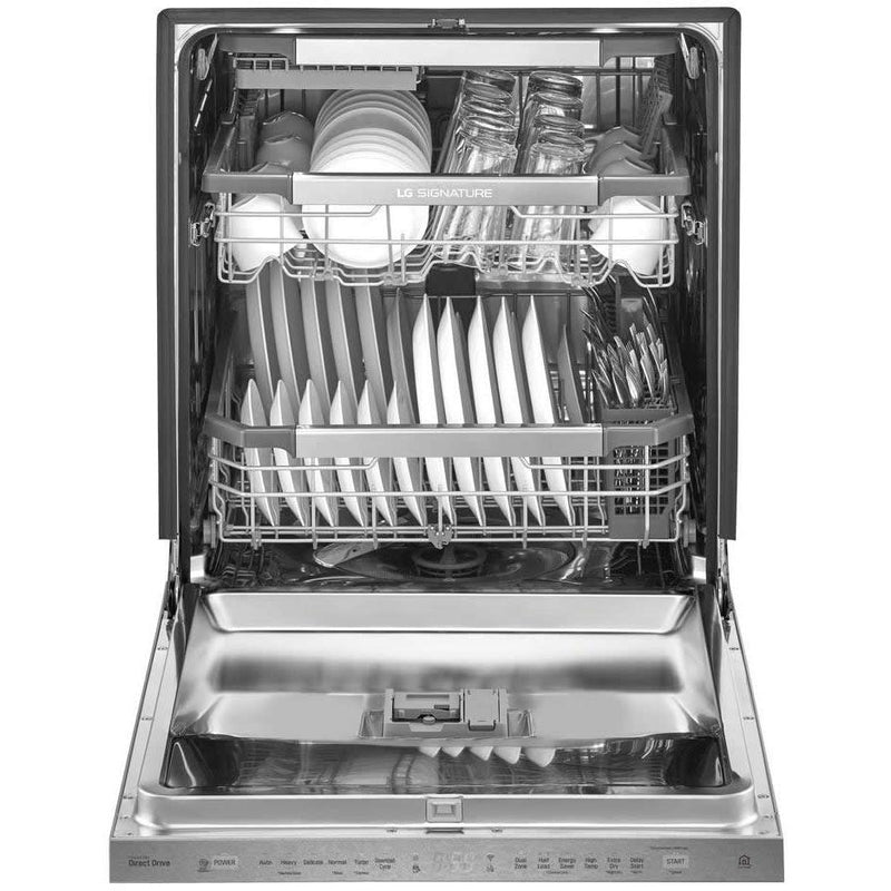 LG SIGNATURE 24-inch Built-In Dishwasher with QuadWash™ LUDP8997SN IMAGE 8