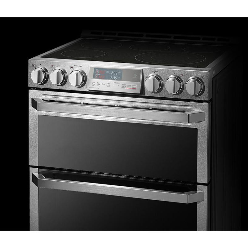 LG SIGNATURE 30-inch Slide-In Electric Range with Infrared Heating™ System LUTE4619SN IMAGE 5