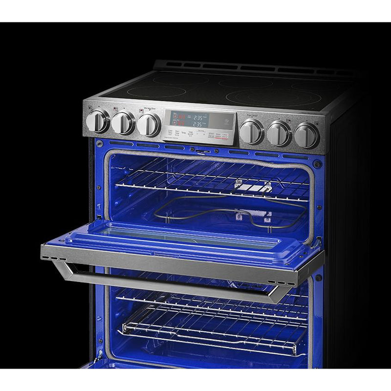 LG SIGNATURE 30-inch Slide-In Electric Range with Infrared Heating™ System LUTE4619SN IMAGE 8