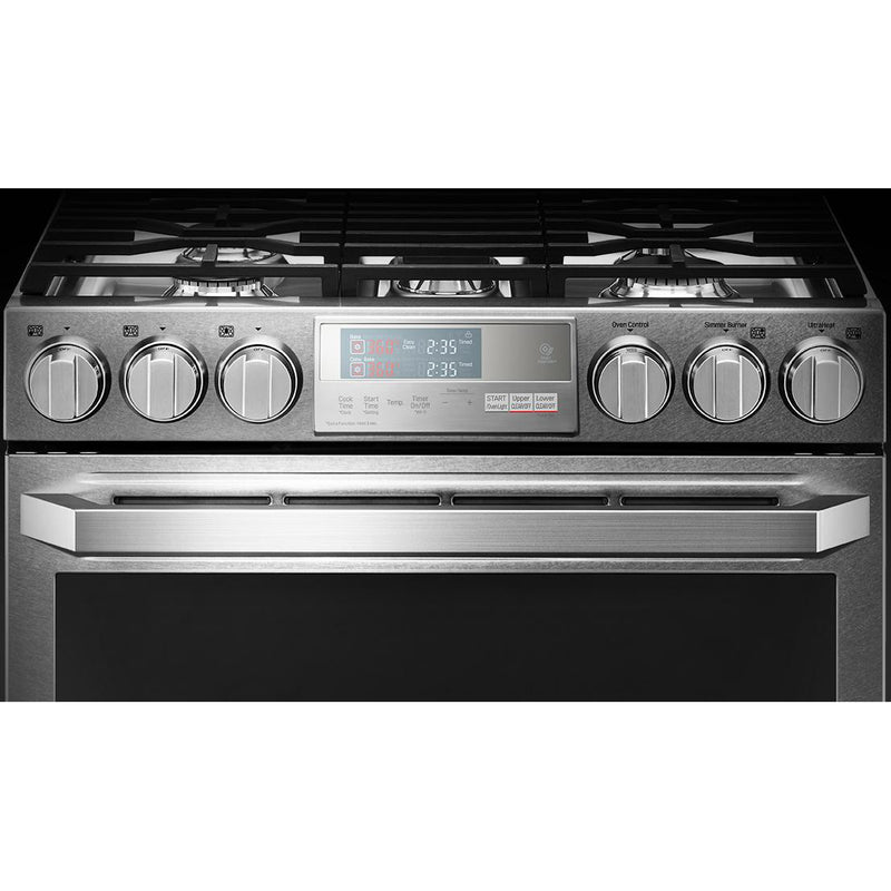 LG SIGNATURE 30-inch Slide-In Gas Range with ProBake Convection® LUTG4519SN IMAGE 11