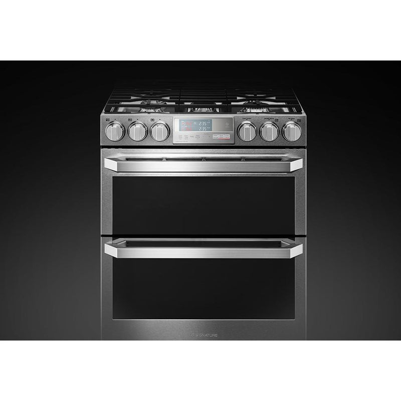 LG SIGNATURE 30-inch Slide-In Gas Range with ProBake Convection® LUTG4519SN IMAGE 5