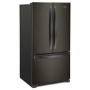  Whirlpool 36-inch, 20.0 cu. ft. Counter-Depth French 3-Door Refrigerator WRF540CWHV IMAGE 4