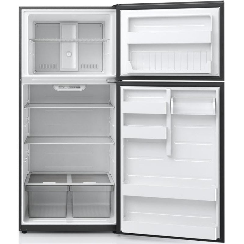 Midea 30-inch, 18 cu. ft. Top Freezer Refrigerator WHD-663FWEB1 IMAGE 2