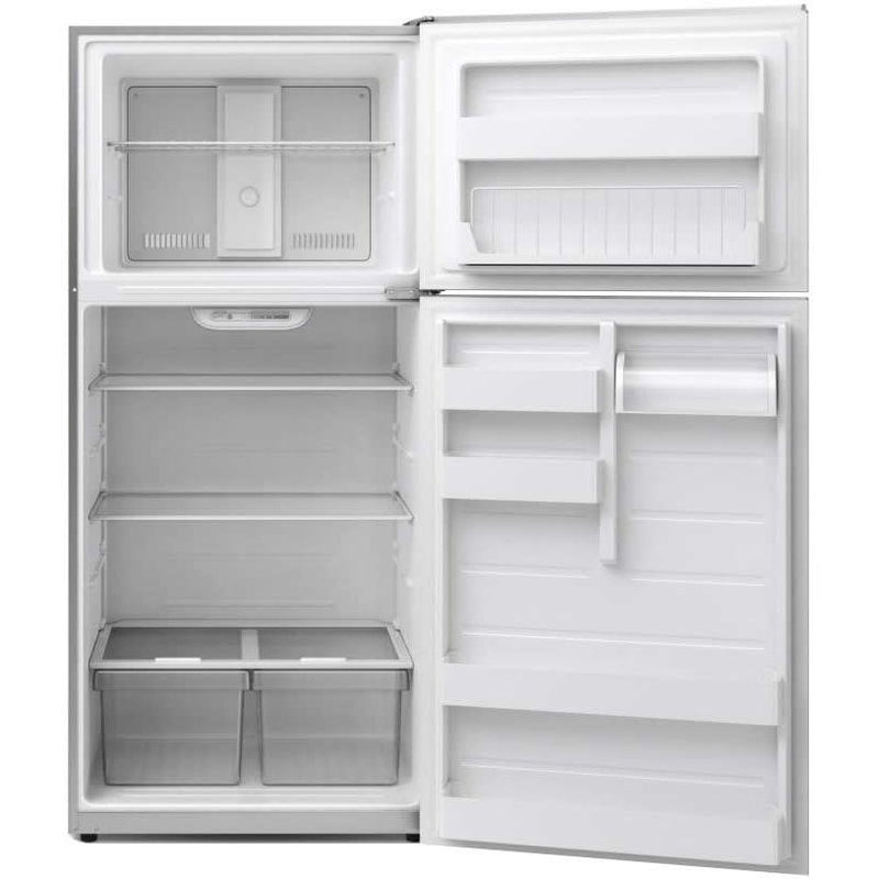 Midea 30-inch, 18 cu. ft. Top Freezer Refrigerator WHD-663FWESS1 IMAGE 2