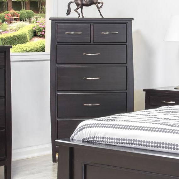 Mako Wood Furniture Tofino 6-Drawer Chest 5400-31 IMAGE 3