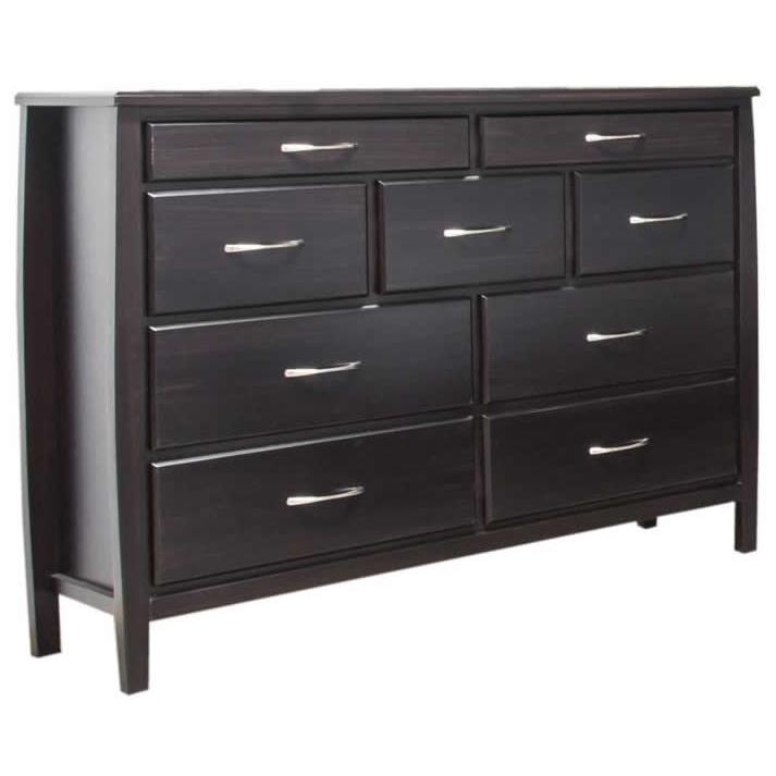 Mako Wood Furniture Tofino 9-Drawer Dresser 5400-40-9 IMAGE 2