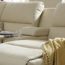 Palliser Sectional Components Stationary 41130-W2-BROADWAY-BONE IMAGE 1