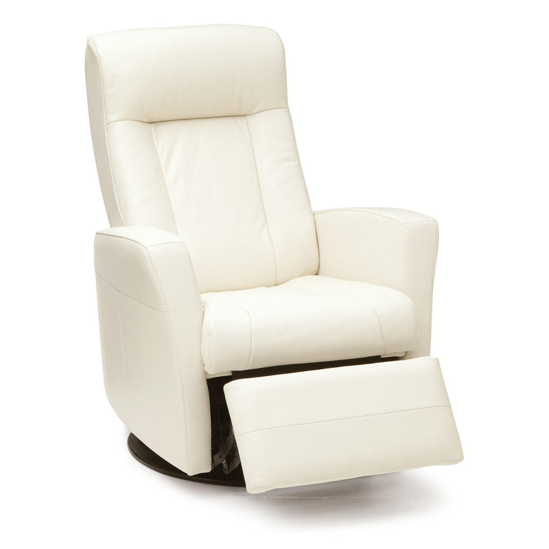 Palliser Banff Leather Rocker Recliner 42200-32-BROADWAY-ALABASTER IMAGE 1