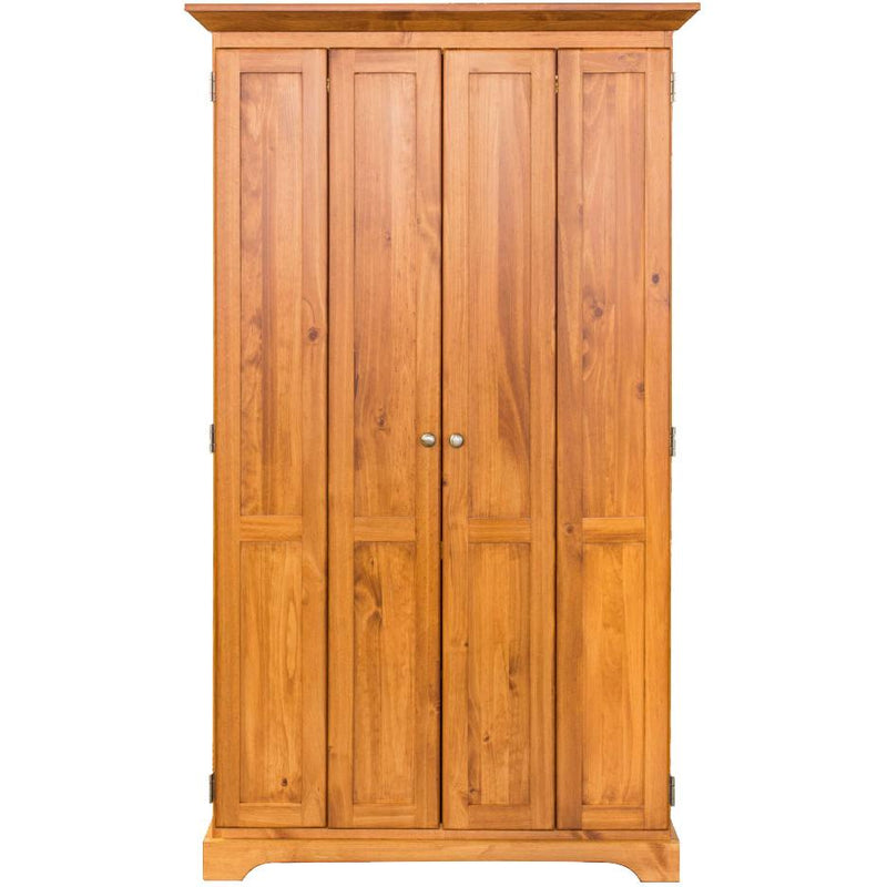 Mako Wood Furniture Polo Armoire 800-B4-CLST IMAGE 1