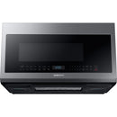  Samsung 30-inch, 2.1 cu.ft. Over-the-Range Microwave Oven with Ventilation System ME21M706BAS/AC IMAGE 7