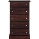 Mako Wood Furniture Decora 5-Drawer Chest 600-1500-30 IMAGE 1