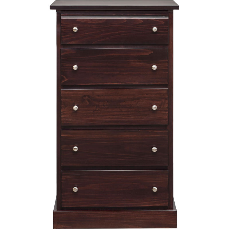 Mako Wood Furniture Decora 5-Drawer Chest 600-1500-30 IMAGE 1