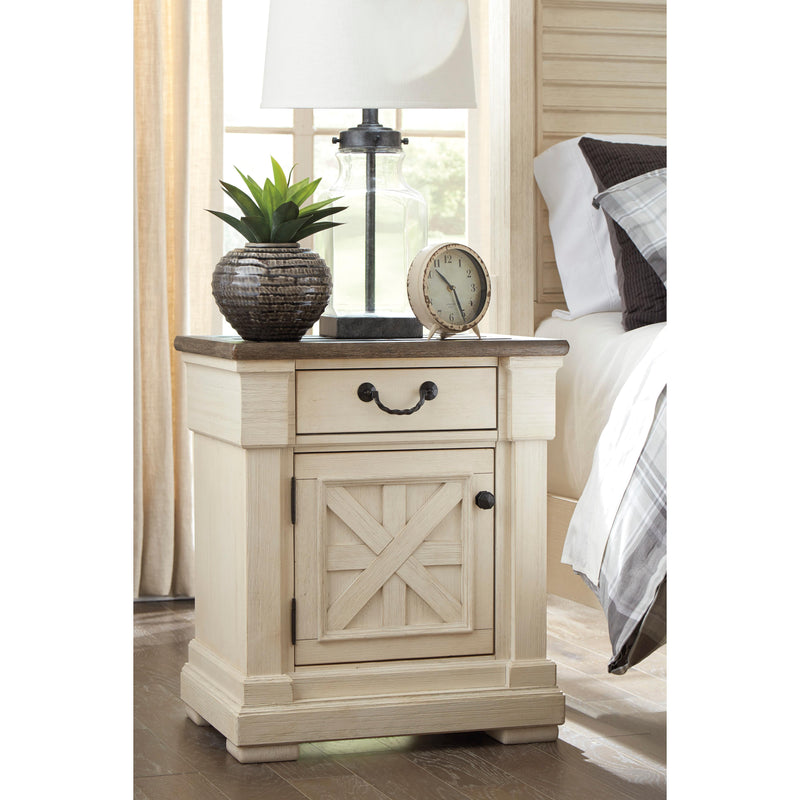 Signature Design by Ashley Bolanburg 1-Drawer Nightstand B647-191 IMAGE 2