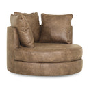 Palliser Sutton Stationary Fabric Accent Chair 70041-02-PALACE-SILT IMAGE 1