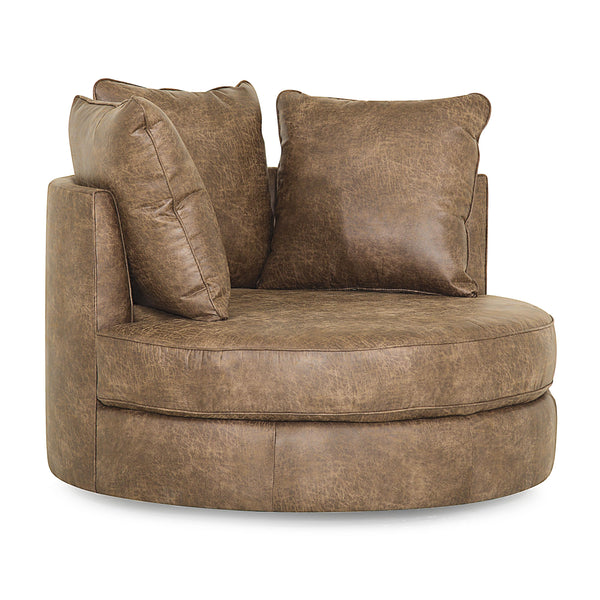 Palliser Sutton Swivel Fabric Accent Chair 70041-33-PALACE-SILT IMAGE 1