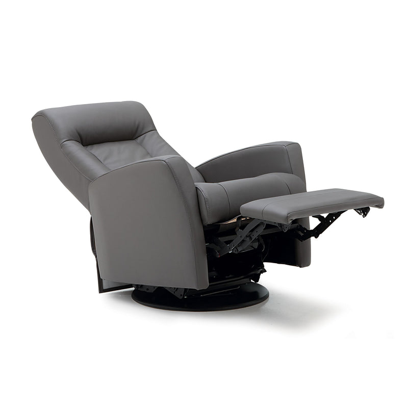 Palliser Banff II Power Swivel, Glider Leather Recliner 42210-38-BROADWAY-GRANITE IMAGE 10