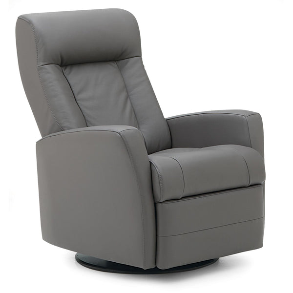 Palliser Banff II Power Swivel, Glider Leather Recliner 42210-38-BROADWAY-GRANITE IMAGE 1