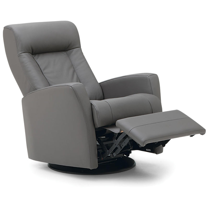 Palliser Banff II Power Swivel, Glider Leather Recliner 42210-38-BROADWAY-GRANITE IMAGE 2