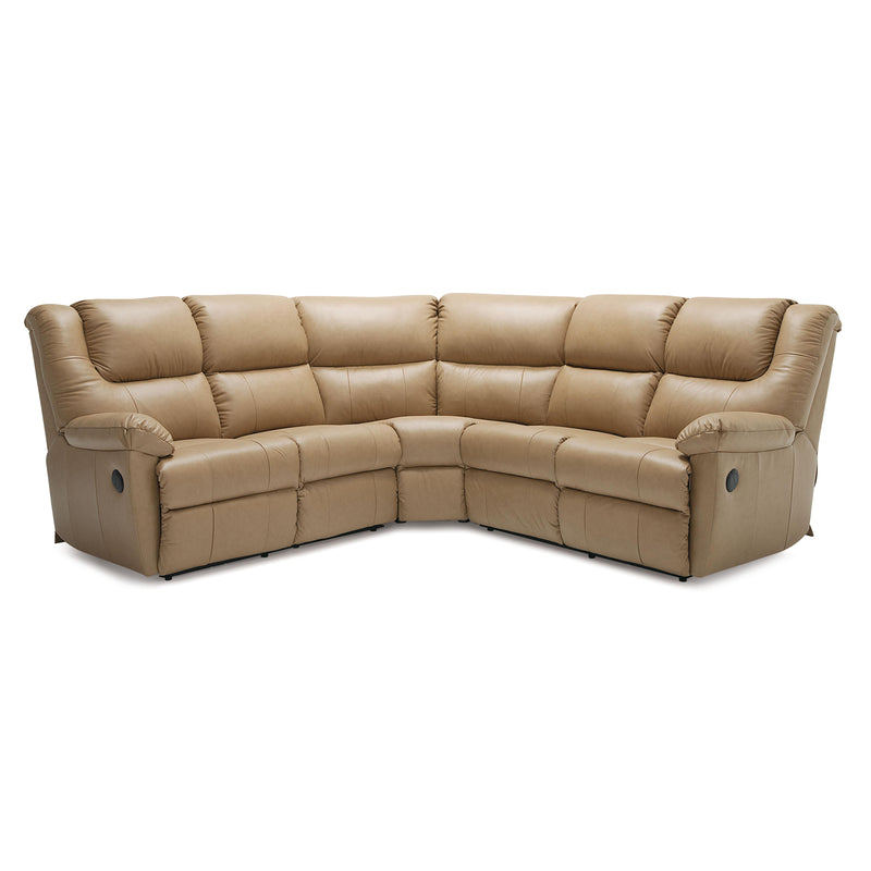 Palliser Tundra Power Reclining Leather 3 pc Sectional 41043-65/41043-09/41043-64-CLASSIC-WHEAT IMAGE 1