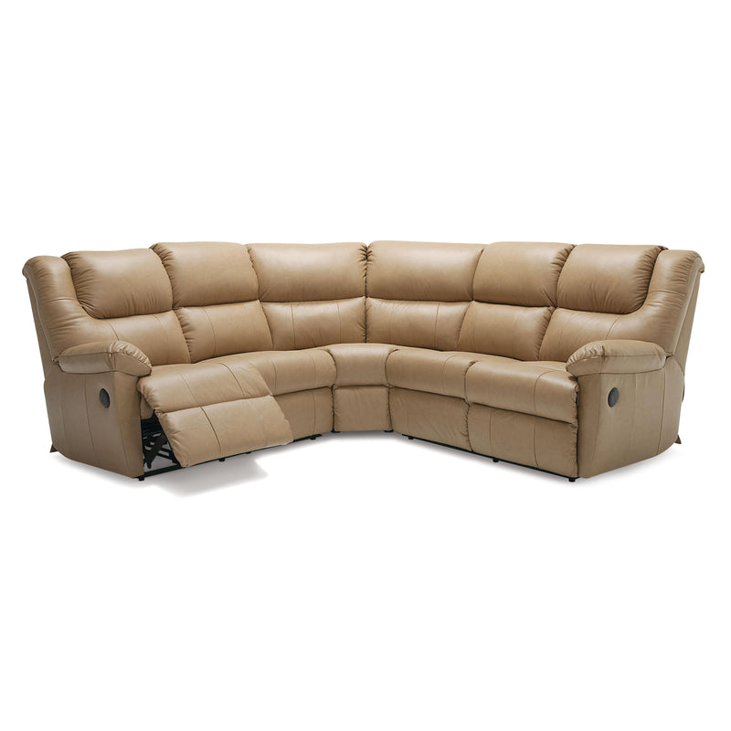 Palliser Tundra Power Reclining Leather 3 pc Sectional 41043-65/41043-09/41043-64-CLASSIC-WHEAT IMAGE 2