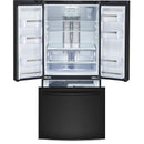  GE Profile 33-inch, 24.8 cu. ft. French 3-Door Refrigerator PNE25NGLKBB IMAGE 2