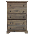 Mako Wood Furniture Polo 5-Drawer Chest 800-30 IMAGE 1