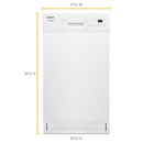  Whirlpool Built-in Dishwasher with Stainless Steel Tub WDF518SAHW IMAGE 2