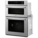  LG 30-inch, 6.4 cu.ft. Built-in Combination Wall Oven with Wi-Fi LWC3063ST IMAGE 3