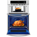  LG 30-inch, 6.4 cu.ft. Built-in Combination Wall Oven with Wi-Fi LWC3063ST IMAGE 5