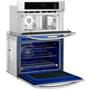  LG 30-inch, 6.4 cu.ft. Built-in Combination Wall Oven with Wi-Fi LWC3063ST IMAGE 6