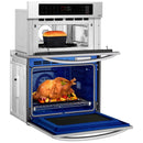  LG 30-inch, 6.4 cu.ft. Built-in Combination Wall Oven with Wi-Fi LWC3063ST IMAGE 7