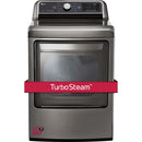  LG 7.3 cu.ft. Electric Dryer with TurboSteam™ Technology DLEX7300VE IMAGE 2
