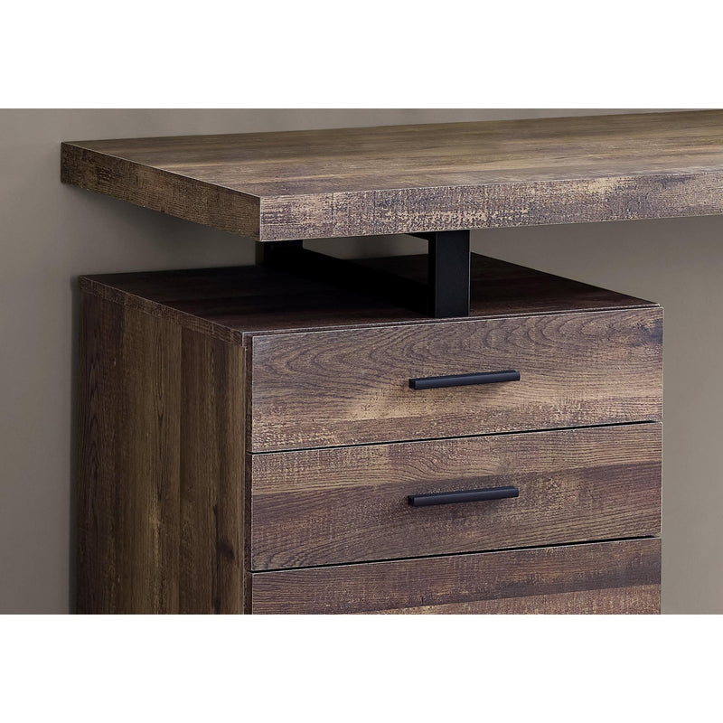 Monarch Computer Desk - Brown/Black I 7408 IMAGE 3