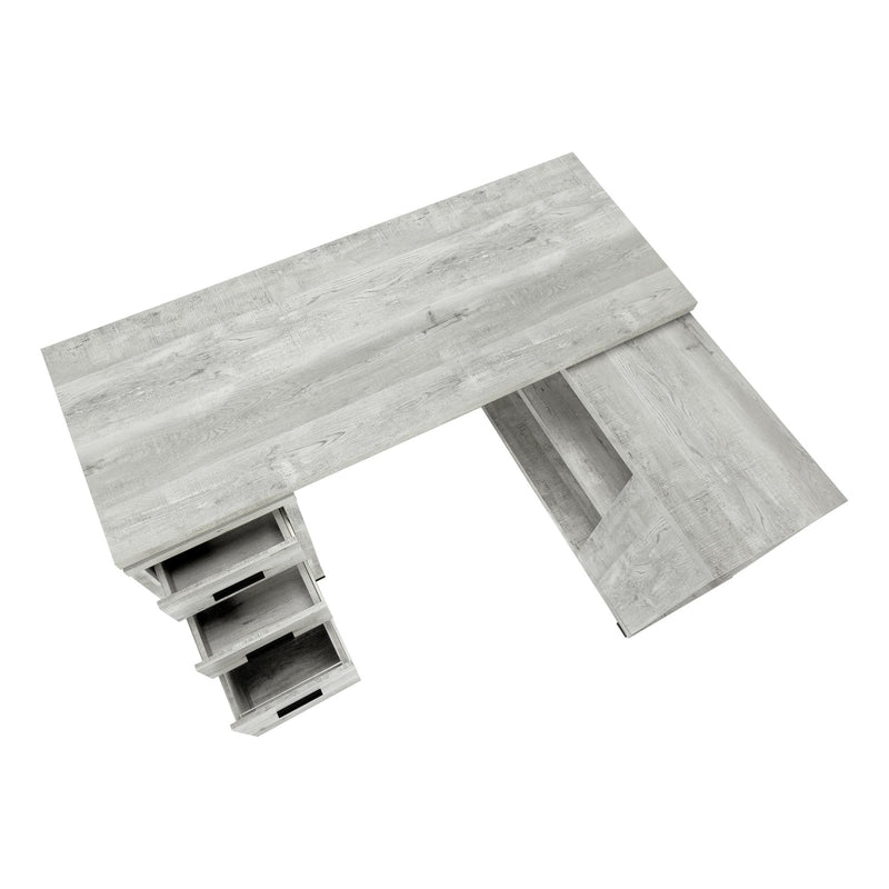 Monarch Computer Desk - Grey I 7421 IMAGE 3