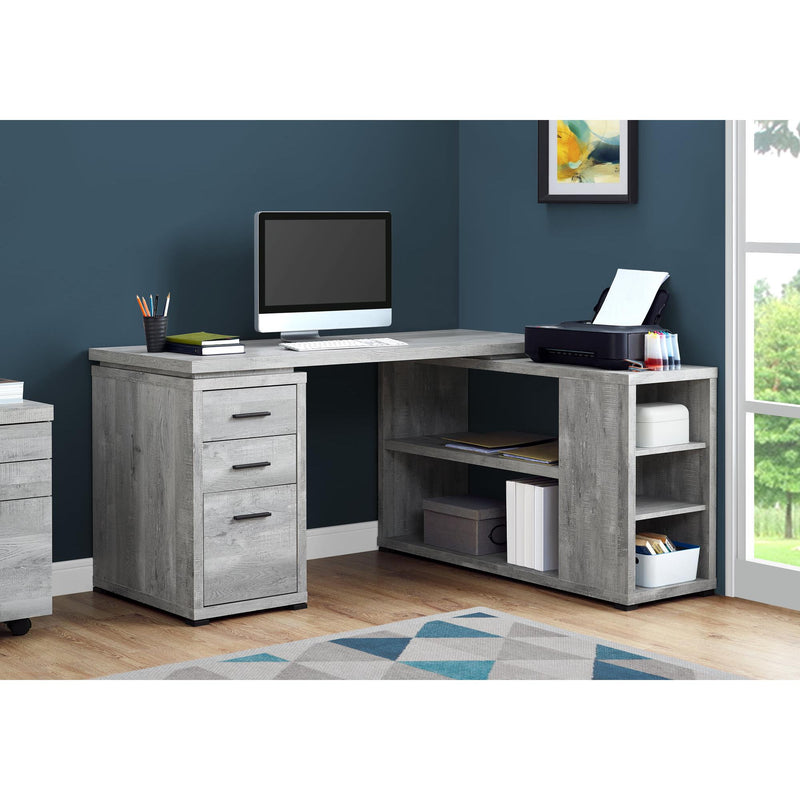 Monarch Computer Desk - Grey I 7421 IMAGE 9