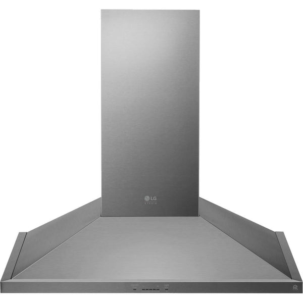 LG STUDIO 30-inch Wall Mount Range Hood with Wi-Fi LSHD3080ST IMAGE 1