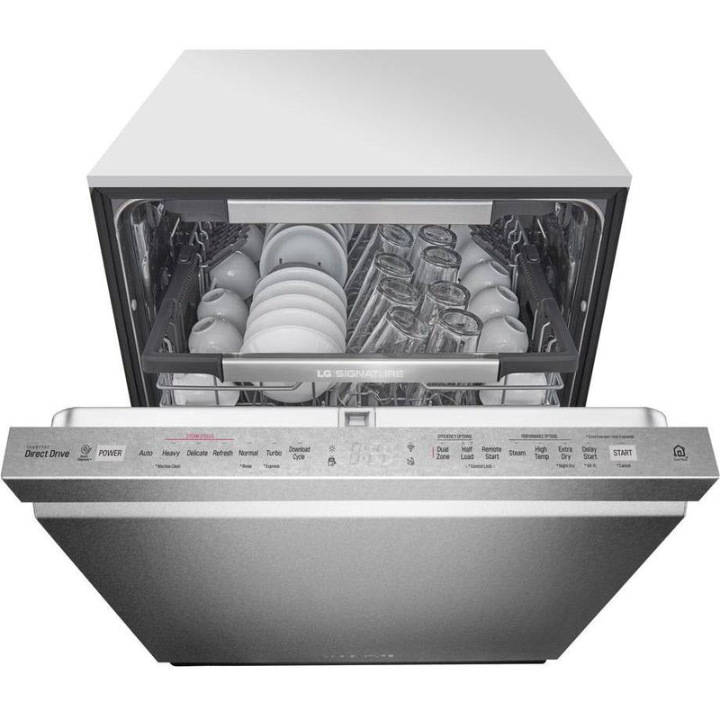 LG SIGNATURE 24-inch Built-in Dishwasher with TrueSteam® LUDP8908SN IMAGE 4