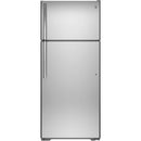 GE 30-inch 18 cu. ft. Top Freezer Refrigerator GTS18FSLKSS IMAGE 1