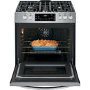  Frigidaire Gallery 30-inch Gas Range with Air Fry Technology FGGH3047VF IMAGE 3