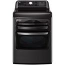  LG 7.3 cu. ft. Electric Dryer with TurboSteam™ DLEX7900BE IMAGE 3