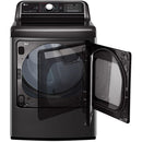  LG 7.3 cu. ft. Electric Dryer with TurboSteam™ DLEX7900BE IMAGE 4