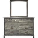 Mako Wood Furniture Acer 10-Drawer Dresser M-5800-10-61-D IMAGE 3