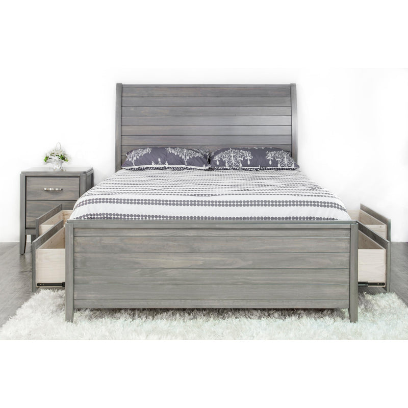 Mako Wood Furniture Sage Queen Bed with Storage 5300-ST-Q IMAGE 3