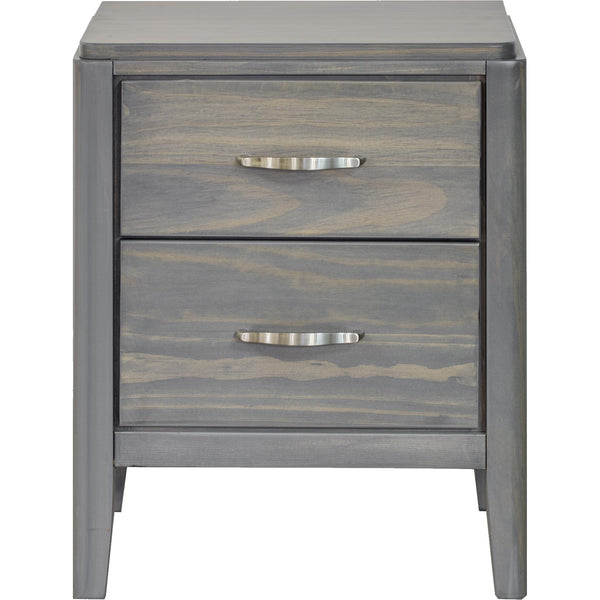 Mako Wood Furniture Sage 2-Drawer Nightstand 5300-60 IMAGE 1